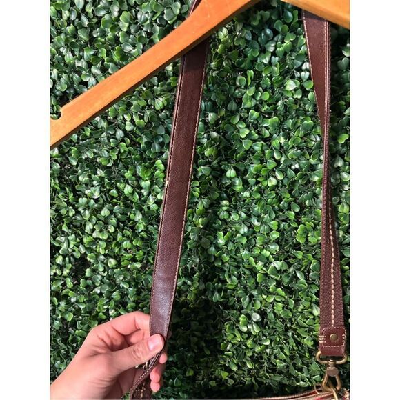 Sakroots Crossbody Peace Bag Satchel Floral - Picture 8 of 9